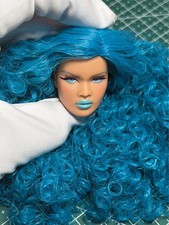 integrity toys OOAK Repaint nadja Fashion Royalty Custom Art Doll Head