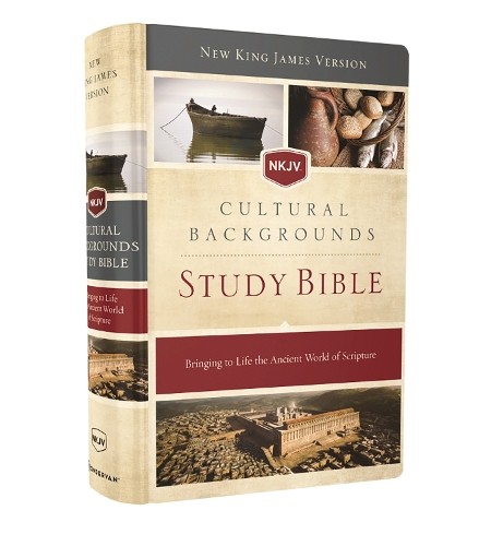 NKJV Cultural Backgrounds Study Bible Hardcover Red Letter HARDBACK - Image 3