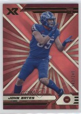 2021 Panini XR Rookies Red 143/249 John Bates #179 0nr3