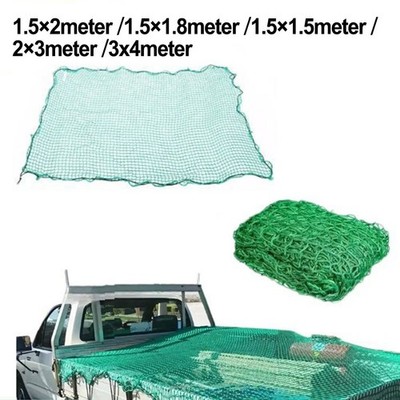 Anhänger Abdecknetz 1,5x1,5m Schwerlast elastisches Seil Netz für den Außentr