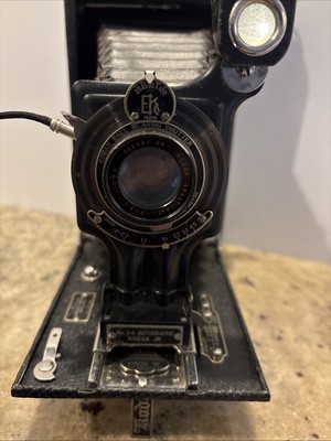 Kodak No 3A Autographic KODAK JR. Folding Camera Untested | eBay