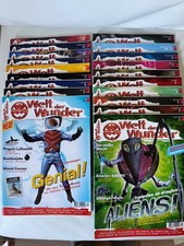 Welt der Wunder (Zeitschrift, 19 Ausgaben [4-12/98,1-5/99, 7/99,9-12/99, 1/20])