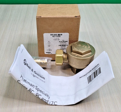 BELL & GOSSETT HOFFMAN 17-C-A-2-25 THERMOSTATIC STEAM TRAP, 1/2'' FNPT, 401536