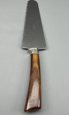 Frontier Forge Stainless Steel Serrated Cake Pie Server Bakelite #5