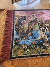 Vintage Middle Eastern Style Rug or Wall Hanging w/ Fringe; Tribal Setting. — photo 3