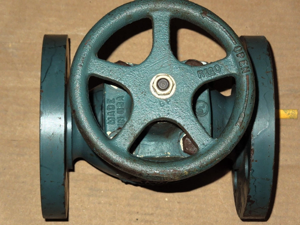 1-1/2" REGO #A7511F FLANGEADO PADRÃO RETO "V"-ANEL VEDAÇÃO GLOBO VÁLVULA - Imagem 4 de 4