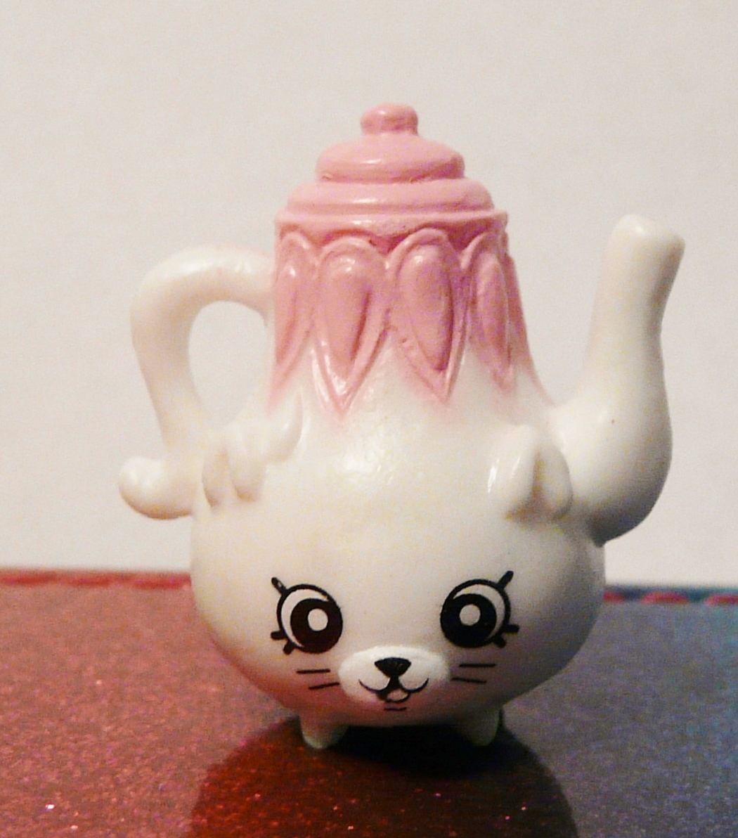 Shopkins Season 5 63 POLLY TEAPOT White Mint OOP eBay