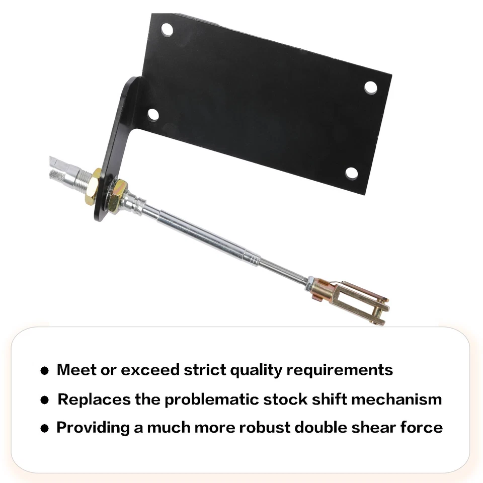 For 97-06 Jeep Wrangler TJ Transfer Case Cable Shift Linkage Upgrade Heavy Duty - Image 4 of 4