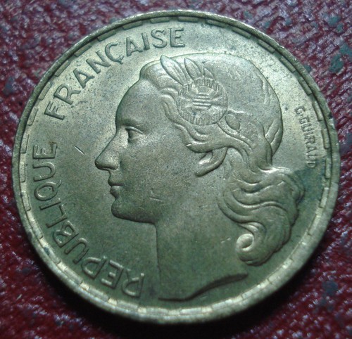 1952-B FRANCE 50 FRANCS IN EF-AU CONDITION - Picture 2 of 2