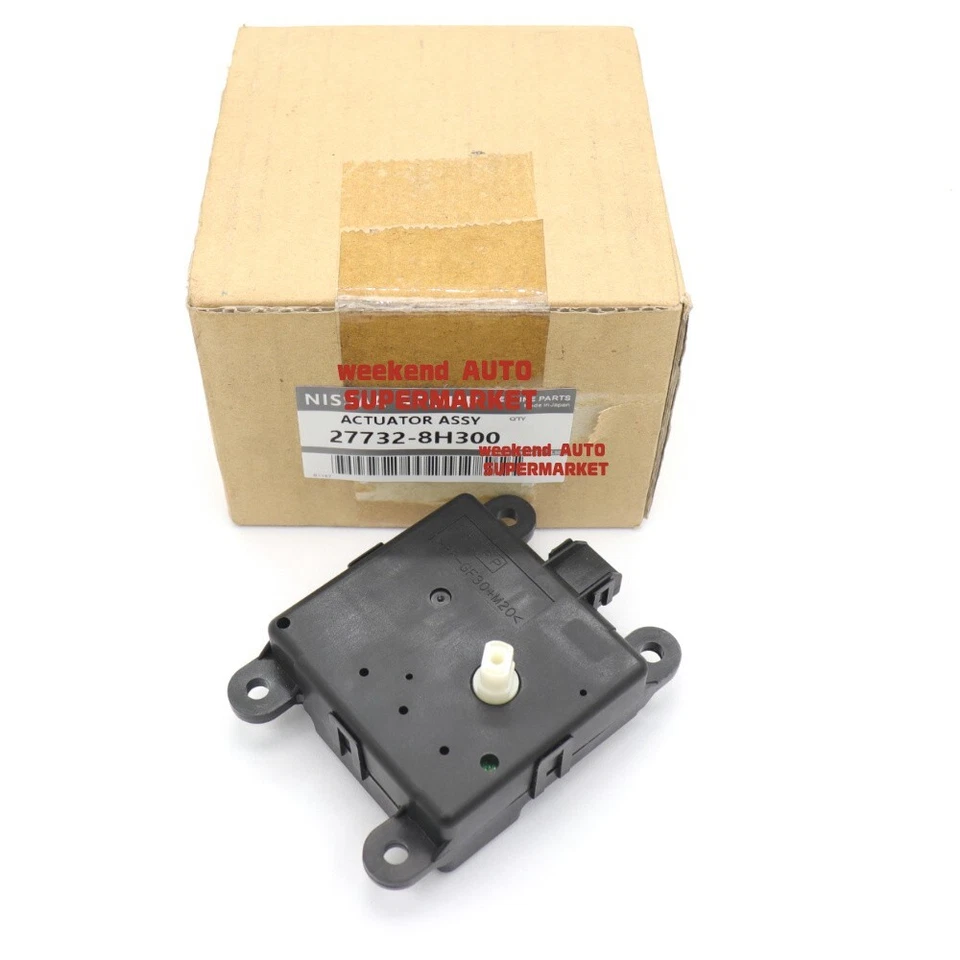 Actuador de puerta mezcla de aire acondicionado OEM 27730-8H300 para Nissan GT-R Infiniti QX50 QX70 Foto 2 de 4