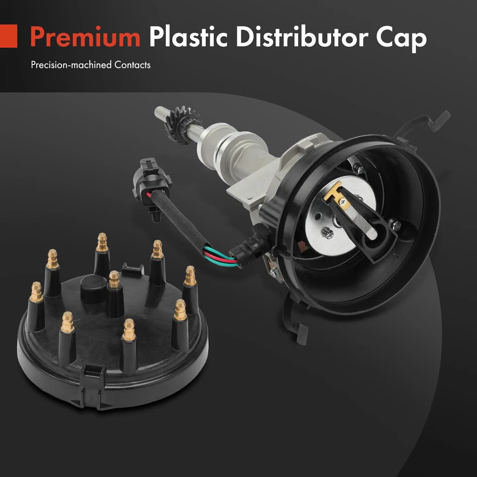 Distribuidor electrónico con tapa y rotor para Ford Mustang 1994-1995 Mercury Cougar Foto 4 de 4