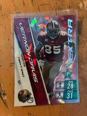 2010 Adrenalyn XL Extra #E27 Vernon Davis