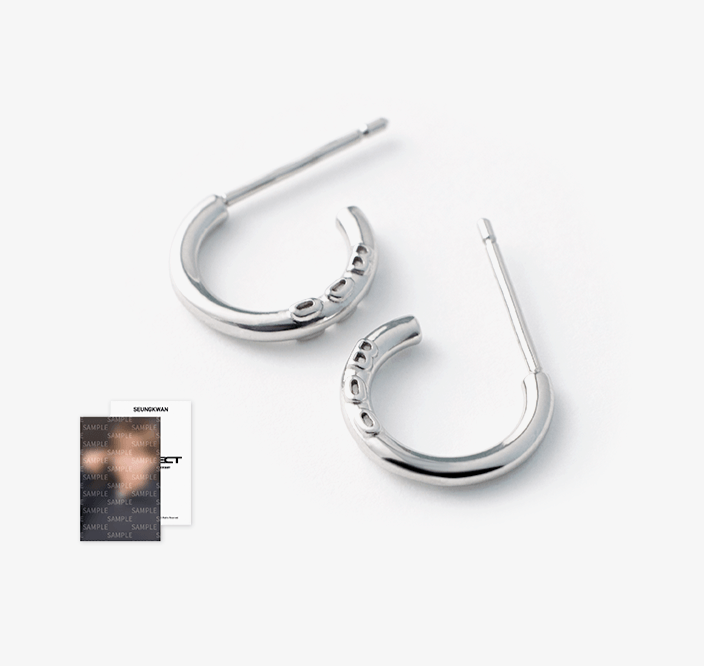 SEVENTEEN SVT SEUNGKWAN 8TH ANNIVERSARY MERCHANDISE EARRINGS