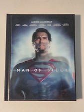 SUPERMAN MAN OF STEEL BLU-RAY DVD TARGET EXCLUSIVE LENTICULAR COVER