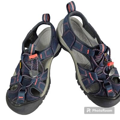 Keen Venice H2 Sandals NIB Women's Navy/Coral