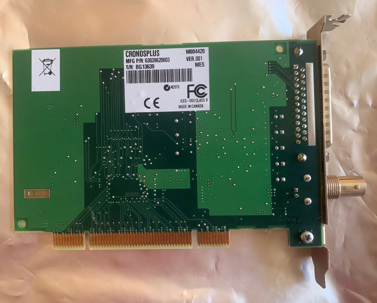 Matrox Cronosplus Frame Graber card Used Tested Excellent Matrox Cronosplus Frame Graber card Used Tested Excellent