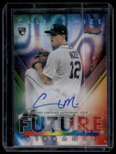 2021 Bowman's Best #BFVA-CM Casey Mize Future Vibrance Auto Lava /50
