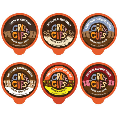 Medium Roast Chocolate Coffee Lovers Coffee Pods Variety Pack, 24 Count