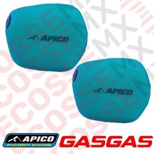 GASGAS EC350F APICO PRE-OILED AIR FILTERS 2024 DUAL STAGE AIR FILTERS x2
