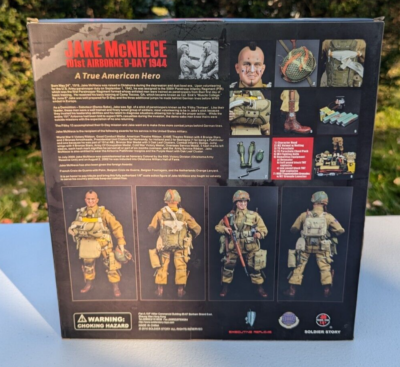 SoldierStory WWII Jake Mcniece 101ST Airborne D-Day 1944 1/6 Scale