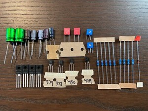 Sansui 6060 Complete Rebuild Kit High-Quality Receiver Recap Caps Transistors