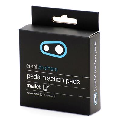 Crankbrothers Traktion Pads Fahrrad Pedalpads Mallet E/DH Downhill Bike Schwarz