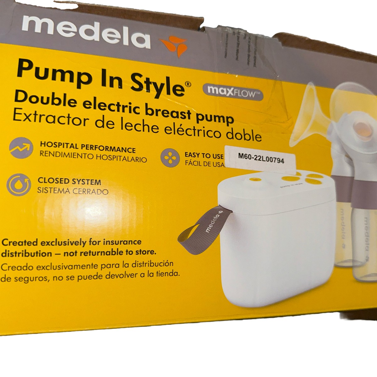 Medela Pump In Style Double Electric Breast Pump - White | eBay