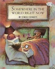 Library Book: Somewhere In the World Right Now (Rise and Shine) - GOOD