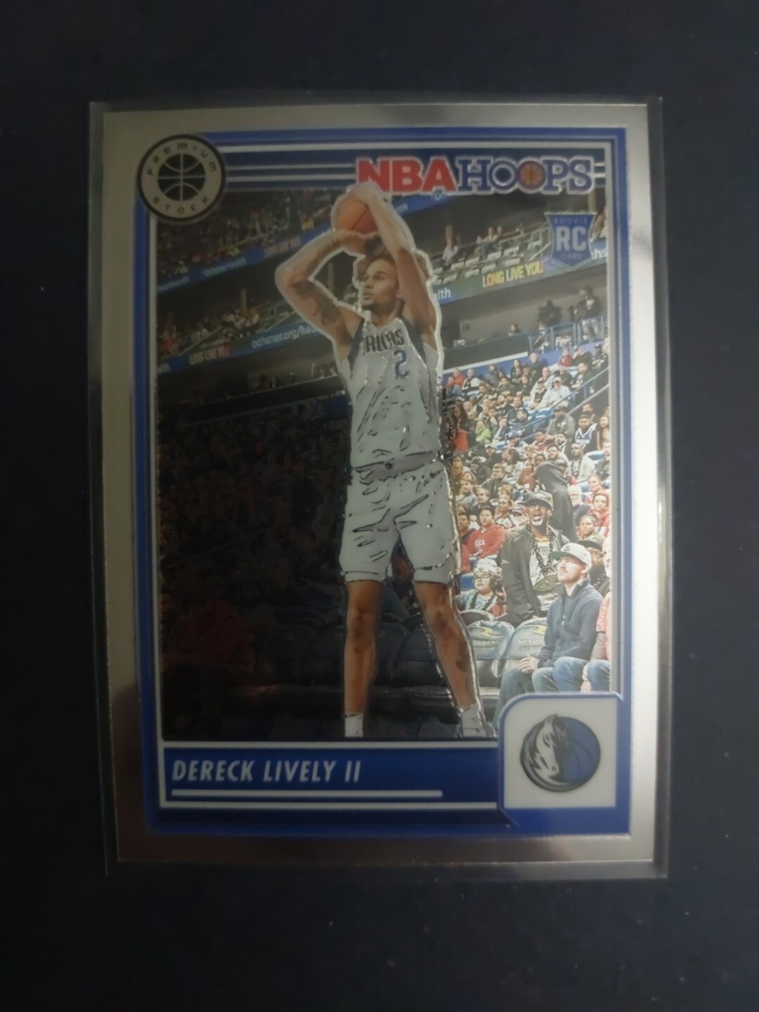 2023-24 NBA Hoops Premium Stock Dereck Lively #253 Rookie