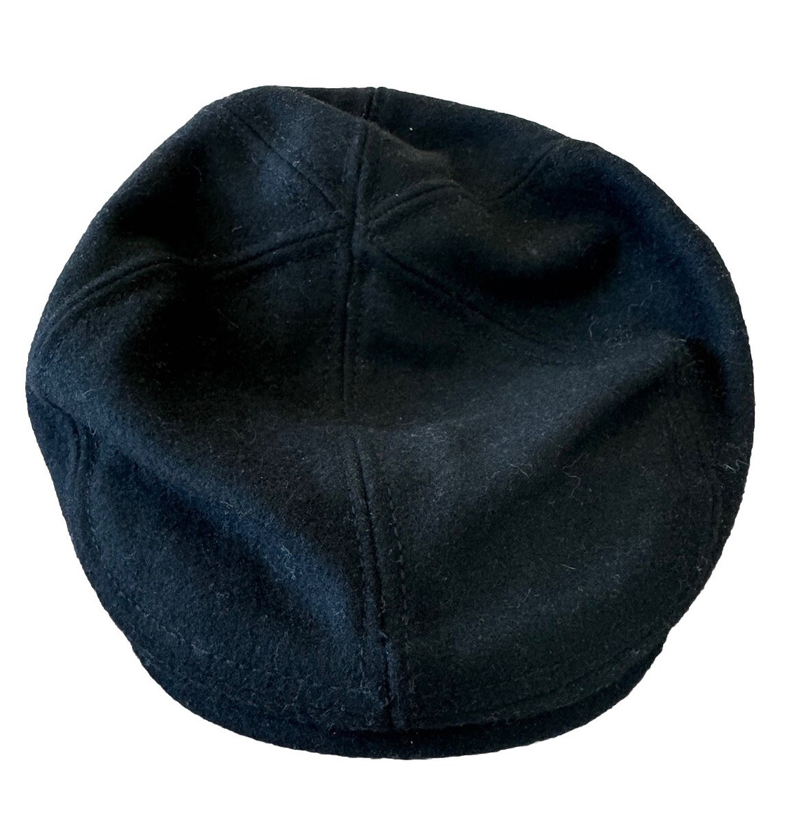 Lids Black Wool Driving Cap Small/Medium Scally Jeff Flat Cap | eBay