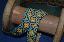 Webband Hilco Hamburger Liebe   ökotex Birds of a feather  Florets bunt