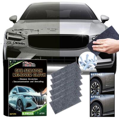6PCS Nano Glitter Cloth for Car Scratches Nano Magic Cloth Scratch Remover -US