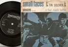 SMALL FACES TIN SOLDIER DANISH NORWAY 45+PS 1967 MOD FREAKBEAT R&B SOLID CENTRE