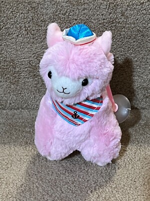 Alpaca Llama Pink Amuse Plush Stuffed Animal 6