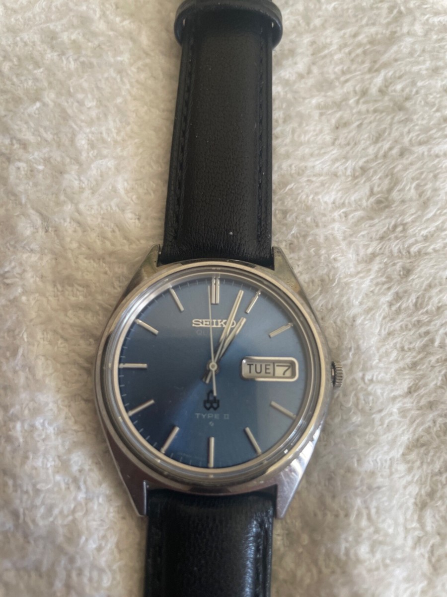 時計 SEIKO QUARTZ TYPE II A Cool Vintage Watch for less than 150 Euros | Seiko Type II