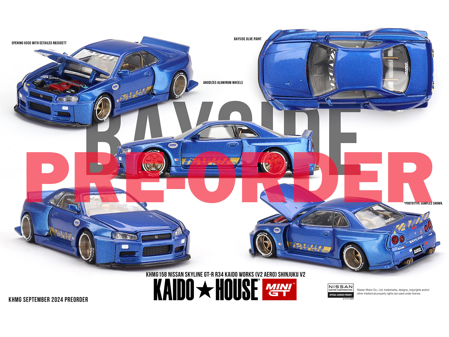 NISSAN SKYLINE R34 1 64