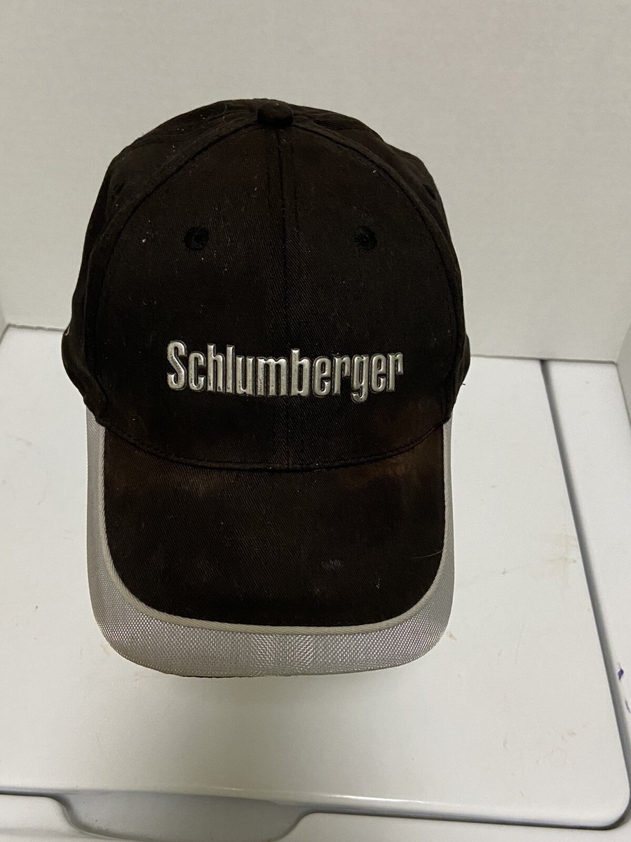 Vintage Schlumberger Adjustable Hook And Loop  Strap K-Products  Trucker Hat