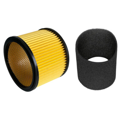 Set: Lamellenfilter + Schaumfilter für Einhell TC-VC 1930 SA, 1820 SA, 1825