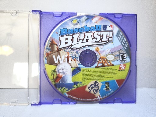 Wii MLB Baseball Blast Disc Only Tested