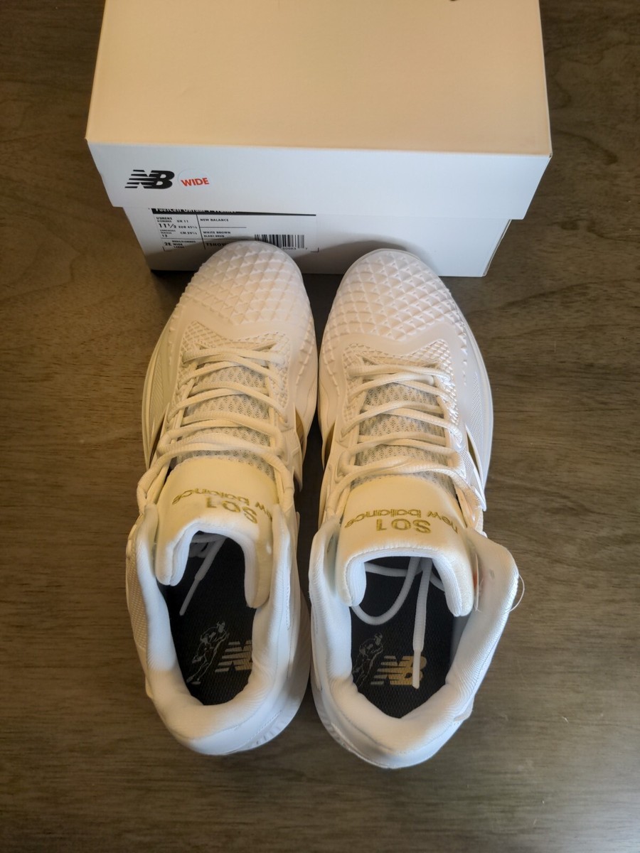 NEW BALANCE SO1 OHTANI 1 TRAINER WHITE SZ 11.5 WIDE 2E REPUTABLE