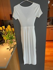 Lulus Bodycon Dress small.NEVER WORN, off-white