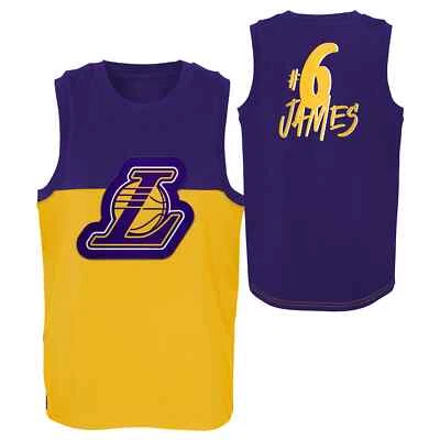 NBA Shirt Los Angeles Lakers Lebron James Revitalize II Tank Top Trikot - Bild 1 von 3