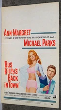 BUS RILEY'S BACK IN TOWN orig ROLLED movie poster Sexy ANN-MARGRET/MICHAEL PARKS