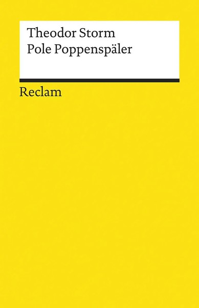 Pole PoppenspäLer | Novelle | Theodor Storm | Taschenbuch | 107 S. | Deutsch-image