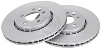 2X A.B.S. Bremsscheibe 17050 FüR MG 75 ZT RJ Rover 1 Tourer Turbo CDT Cdti 16V