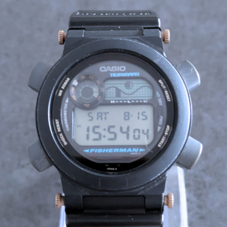 CASIO G-SHOCK DW-8600 Wristwatch Quartz Titanium Tide Graph for