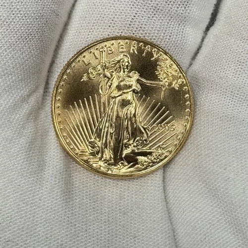 1995 $25 Gold Eagle 1/2 oz Twenty Five Dollars Liberty Round MINT STATE BU