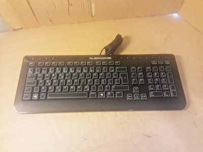 Alienware Wired USB Keyboard SK-8165 UK QWERTY Layout