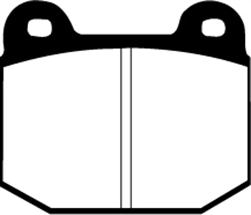 Pastillas de freno Ebc Brakes Dp3197 2C Redstuff cerámica bajo polvo Foto 4 de 4