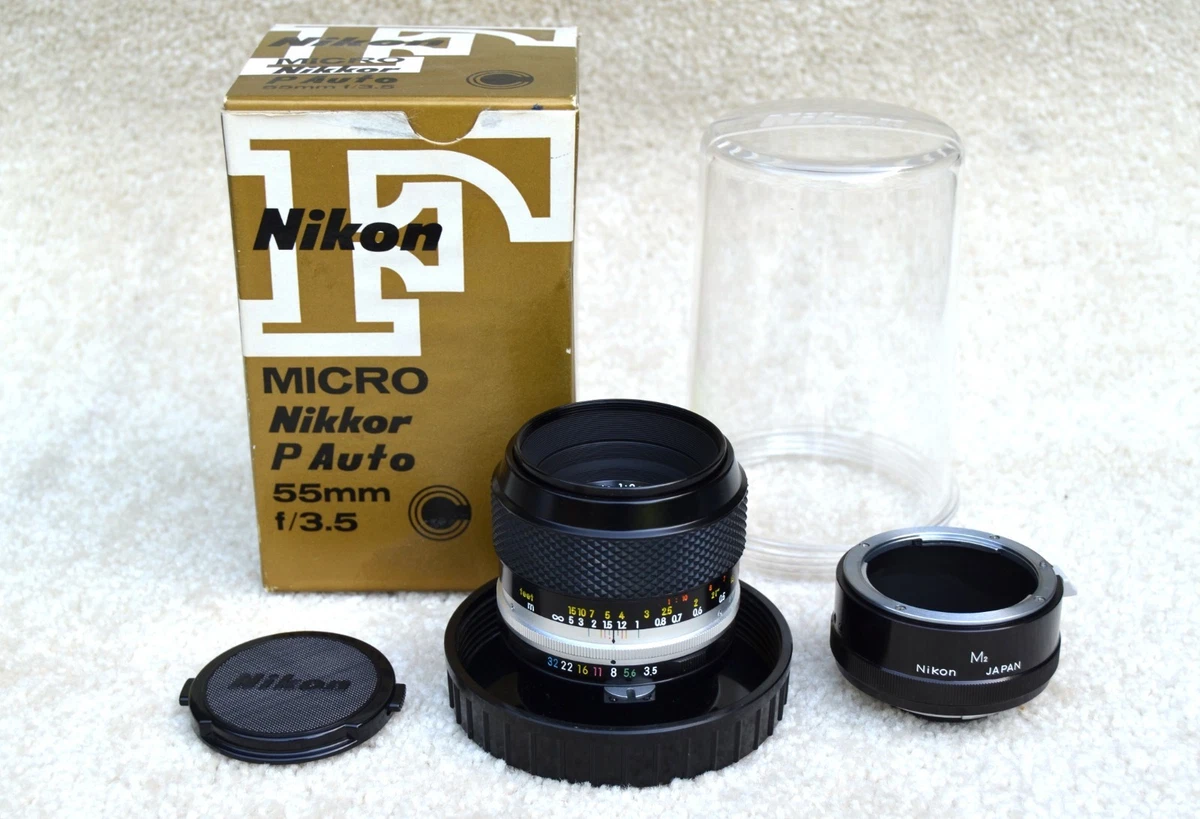 Nikon Micro NIKKOR f/3.5 Camera Lenses 55mm Focal for sale | eBay